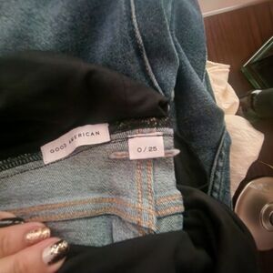 Good American Classic Blue Maternity Denim Jeans